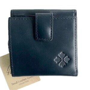 Patricia Nash Astra Wallet Vintage Distressed Wallet in Caribbean Blue NWT